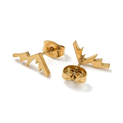 Golden 304 Stainless Steel Stud Earrings for Women&nbsp;EJEW-E294-01G-01
