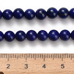 Natural Lapis Lazuli Beads Strands&nbsp;G-H329-C01-6mm