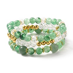 Multi-layered Stretch Beaded Bracelets Sets&nbsp;BJEW-JB05755