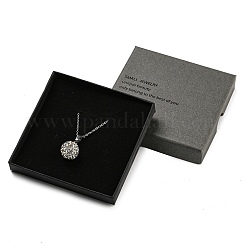 Square Cardboard Paper Jewelry Box&nbsp;CON-D014-02C-04