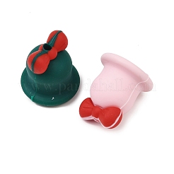 Christmas Bell Silicone Beads&nbsp;SIL-Z023-02
