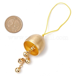 Christmas Bell Brass Pendant Decorations&nbsp;HJEW-TA00316