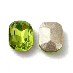 Faceted K9 Glass Rhinestone Cabochons&nbsp;GGLA-R042-01B