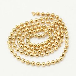 Iron Ball Bead Chains&nbsp;CH-C013-1.5mm-LG