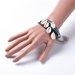 Glass Seed Beads Charm Bracelets&nbsp;BJEW-JB04148