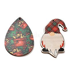 Printed Wood Pendants&nbsp;WOOD-XCP0001-72