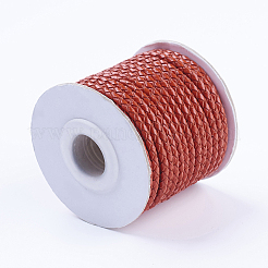 Round Braided Cowhide Cords&nbsp;WL-L009-01H