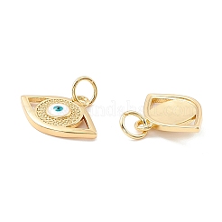 Rack Plating Brass Enamel Pendants&nbsp;LS-KK-D073-28G-03