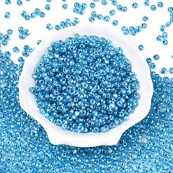 6/0 Baking Paint Transparent Fringe Glass Seed Beads&nbsp;X1-SEED-N006-06L