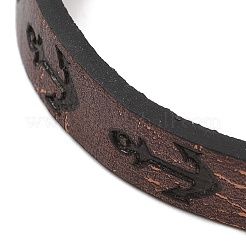 4Pcs 4 Styles PU Imitation Leather Braided Bracelets Sets&nbsp;BJEW-P335-01D