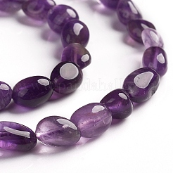 Natural Amethyst Beads Strands&nbsp;X-G-D0002-B33