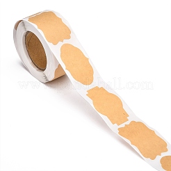 Self Adhesive Kraft Paper Label Tag Stickers&nbsp;DIY-WH0148-19