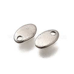 304 Stainless Steel Stamping Blank Tag Charms&nbsp;STAS-F311-03P