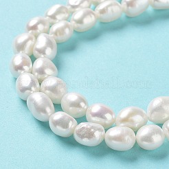 Natural Cultured Freshwater Pearl Beads Strands&nbsp;PEAR-Z002-09