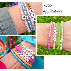 1200Pcs 12 Style Opaque Acrylic Beads&nbsp;MACR-PJ0001-04