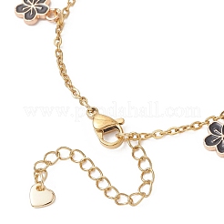 Alloy Enamel Charm Bracelets&nbsp;BJEW-JB13169-01