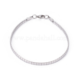Tarnish Resistant 304 Stainless Steel Chain Necklaces & Bracelets Sets&nbsp;SJEW-E334-01B-P