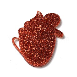 Christmas Translucent Resin Pendants&nbsp;RESI-K019-09D