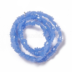 Electroplate Glass Beads Strands&nbsp;GLAA-C023-04B