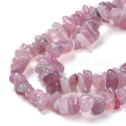 Natural Madagascar Rose Quartz Beads Strands&nbsp;G-O187-01
