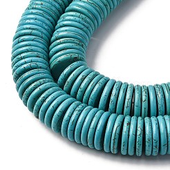 Synthetic Howlite Beads&nbsp;TURQ-20D-2-01