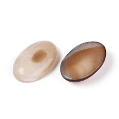 Natural Grey Agate(Dyed & Heated) Cabochons&nbsp;G-N361-05B-02