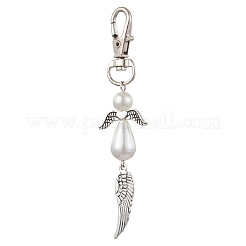 Angel & Wing Alloy Pendant Decoration&nbsp;HJEW-JM02307