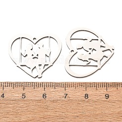 Valentine's Day 201 Stainless Steel Pendants&nbsp;SA-CBA49C1-02P