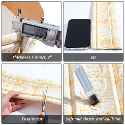 Self-Adhesive PE Grain Contact Paper&nbsp;FIND-WH0111-509A-04