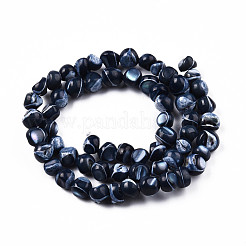 Natural Trochid Shell/Trochus Shell Beads Strands&nbsp;SSHEL-N032-48-A01