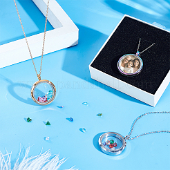 DIY Pendant Necklace Makings Kits&nbsp;STAS-PH0006-46