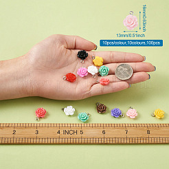 Opaque Resin Pendants&nbsp;RESI-CD0001-02