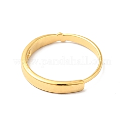 Ion Plating(IP) 304 Stainless Steel Knot Adjustable Ring for Men Women&nbsp;RJEW-I085-15G