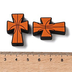 Sports Theme Silicone Beads&nbsp;SL-D001-02F