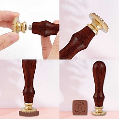 Brass Clay Seal Stamp Set&nbsp;DIY-WH0577-001