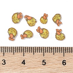 Handmade Polymer Clay Cabochons&nbsp;CLAY-B005-07