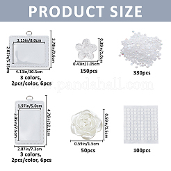 DIY PU Leather Rectangle ID Card Holder Sets&nbsp;AJEW-FH0007-85