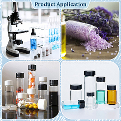 50Pcs Glass Empty Sample Bottle&nbsp;CON-PH0003-43