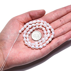 Natural Cultured Freshwater Pearl Beads Strands&nbsp;PEAR-N012-05I