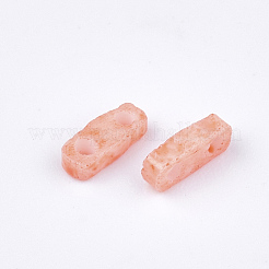 2-Hole Baking Paint Glass Seed Beads&nbsp;SEED-S023-17A-04