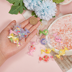 30Pcs 6 Color Plastic with Resin and Polymer Clay Accessories&nbsp;KY-CJ0001-35