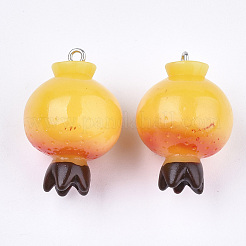 Resin Pendants&nbsp;X-RESI-T028-49