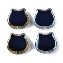 Electroplate Two Tone Glass Mood Beads&nbsp;GLAA-Z007-12B