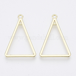 Alloy  2-Loop Link Pendants&nbsp;X-PALLOY-T067-128LG