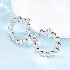 304 Stainless Steel Stud Earrings for Women&nbsp;EJEW-K306-18P