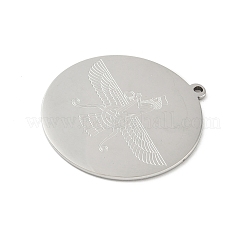 304 Stainless Steel Pendants&nbsp;STAS-G355-11P