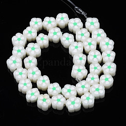 Handmade Polymer Clay Bead Strands&nbsp;CLAY-N011-48B-A01
