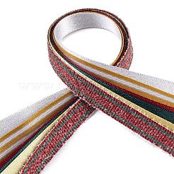 18 Yards 6 Styles Christmas Theme Polyester & Polycotton Ribbons Sets&nbsp;SRIB-A015-01B-05