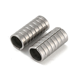 Non-Tarnish 201 Stainless Steel Tube Beads&nbsp;STAS-Z049-06P