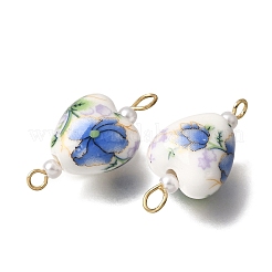 Handmade Blue and White Procelain Links&nbsp;PR-CBA27E8-01D-G